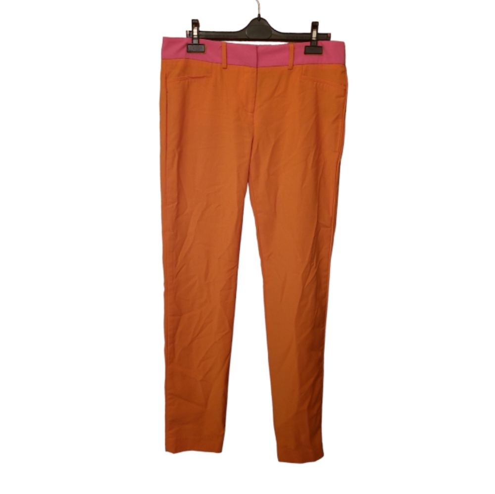 Pink Tartan Orange and Pink Pants